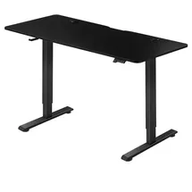 Juskys Schreibtisch Office Stand Schwarz