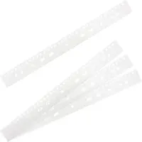 Fellowes Heftstreifen A4 Transparent 100 St.