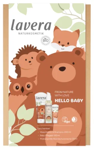 LAVERA Geschenkset Baby & Kinder Waschl.& Pflegeöl 320 ml