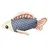 Duvo+ Retro Hai 15x7,5 cm Blau
