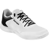 Kempa Kourtfly Three Sport-Schuhe, weiß/schwarz, 47 EU