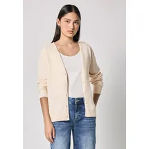street one studio Strickjacke in Beige 46