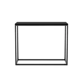 Möbel Kraft Konsolentisch 100x25x80 cm schwarz