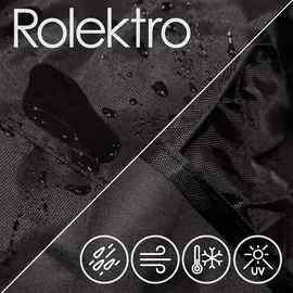 Rolektro Zubehör Abdeckhülle für Trike Quad Krankenfahrstühle mit Rolektro Logo