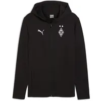 Puma Borussia Mönchengladbach Casuals Hooded Herren schwarz - XL