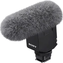 SONY Mikrofon "Shotgun-Mikrofon ECM-B10 (Kompakt, Kabellos, Batterielos)", schwarz, T:7,93cm, Mikrofone