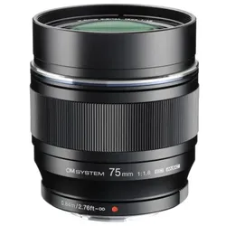 OM System AF M. 75/1,8 Zuiko Digital Schwarz