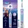 Oral-B Pro Junior Frozen Elektrische Zahnbürste für Kinder ab 6 Jahren weiß + Aufsteckbürsten 2 St.