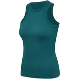 hummel Pulse Seamless Rib W ärmelloses T-shirt Grün M
