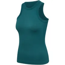 hummel Pulse Seamless Rib W ärmelloses T-shirt Grün M