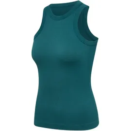 hummel Pulse Seamless Rib W ärmelloses T-shirt Grün M