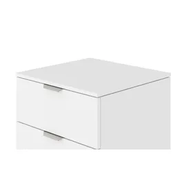 Sconto Nachtschrank Dreamer 45 x 43 x 42 cm Weiß