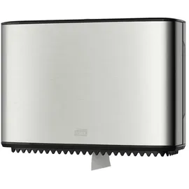 TORK Toilettenpapierspender Mini Jumbo T2 460006 edelstahl, schwarz Metall, Kunststoff, 1 St.