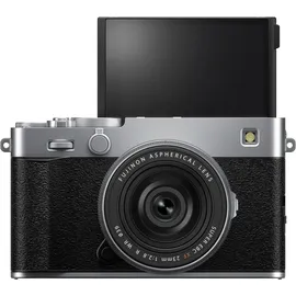 Fujifilm X-E5 silber + XF 23mm f2,8 R WR