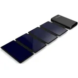 Sandberg Solar 4-Panel Powerbank 25000 - Schwarz