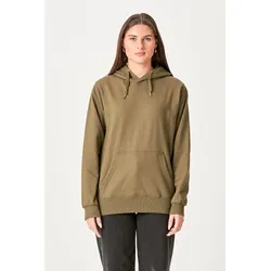 Oversized Hoodie - Olive - TeeShoppen