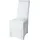 Beautissu Stuhlhusse 95 x 45 cm weiß 4-tlg.