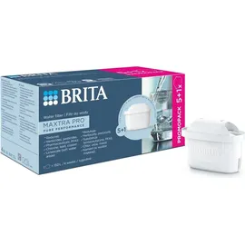 Brita Maxtra Pro Pure Performance Wasserfilter 6 Stück Weiß