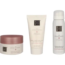 RITUALS The Ritual of Sakura Geschenkset Trial Set Body Scrub 125 g + Body Cream 70 ml + Duschschaum 50 ml