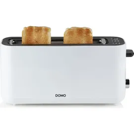 DOMO collection DOMO DO962T Toaster stufenloser Temperaturregler, Cool-Touch-Gehäuse Weiß