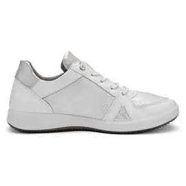 ARA Roma Damen Weite H Silber/Weiß 37,5