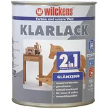 Wilckens Klarlack 2in1 Weiß glänzend 0,75 l