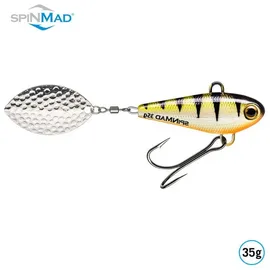 Spinmad 35g Bleikopfspinner - Jig Spinner, Farbe Lieblingsköder:Charly