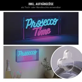 NÄVE LED Dekolicht PROSECCO TIME 15 cm transparent