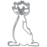 Städter Ausstechform Erdmännchen ca. 10,5 cm, Silber