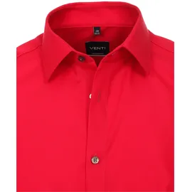 Venti Herren Hemd rot rot, NOS