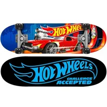 Hot Wheels Skateboard 71cm ABEC5, Blue Yellow RED