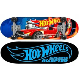 Hot Wheels Skateboard 71cm ABEC5, Blue Yellow RED