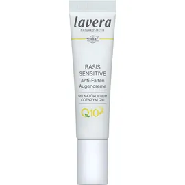 Lavera Basis Sensitiv Anti-Falten Augencreme Q10 15 ml