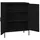 deluke KEVI Büroschrank 80 x 35 x 101,5 cm Schwarz