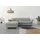 sit&more Ecksofa SIT & MORE "Apulia L-Form", silber, B:250cm H:78cm T:185cm, Webstoff (100% Polyester);Struktur weich (90% Polyester, 10% Polyamid);Luxus-Microfaser Euphoria (100% Polyester);Samtoptik (100% Polyester), Sofas, Ecksofa, wahlweise Bettfunktion,