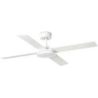 FARO SAINT L LED Weißer Deckenventilator
