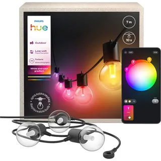 Philips Hue Festavia Globe Outdoor Lichterkette 7 m