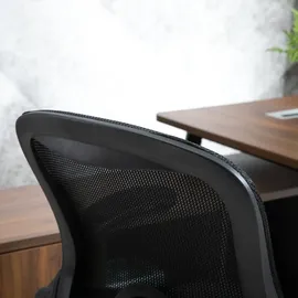 Vinsetto Mesh Ergonomischer Bürostuhl Schwarz