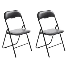 CLP Klappstuhl Felix 2er Set 0 x 0 x 0 cm schwarz