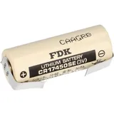 FDK (ehemals Sanyo) FDK Lithium 3V Batterie CR 17450SE A - Zelle U Lötfahne Temperaturbereich -40 - +85°C