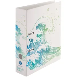 Herlitz maX.file DIN A4 80 mm Grün Welle 1 St.