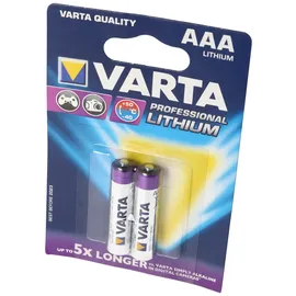 Varta Lithium Batterie AAA, Micro, FR03, 6103, Varta Ultra Lithium, 1,5V