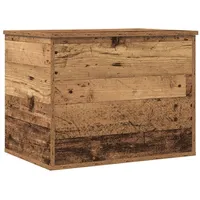 VidaXL Aufbewahrungsbox mit Deckel Altholz 60x42x46 cm Holzwerkstoff