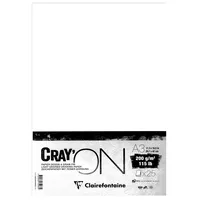 Clairefontaine Cray'ON, Packung mit 25 Bogen A3 200g 975068C
