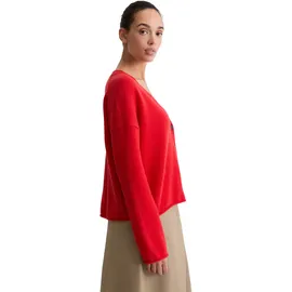 Marc O'Polo Strickjacke oversized rot XS