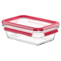 Emsa Frischhaltedose rechteckig rot 20 x 13,5 cm 0,7 l