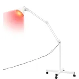 MINRS Infrarotlampe 275W Rotlichtlampe Wärmelampe Temperatur Einstellbar Rotlicht Lampe Therapie mit Zeitmessgerät Infrarotlicht für Linderung von Schmerzen in Körperteilen, Wundheilung, Weiß