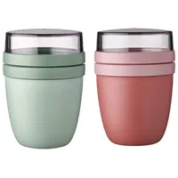 Mepal | Lunchpot Ellipse Mixed | Nordic Sage +