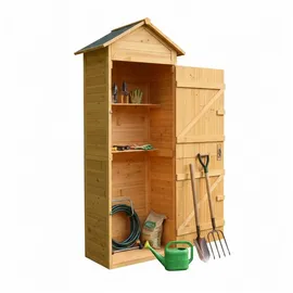 MuCoLa Geräteschrank 0,49 x 0,79 x 1,9 m natur