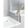 Kermi Pasa XP Seitenwand verkürzt neben Badewanne PXTVD080171YK 80x175cm, silber matt, ESG SR OpacoClean